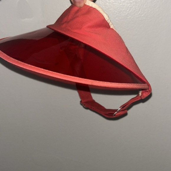 Vintage Red Visor - Picture 3 of 4